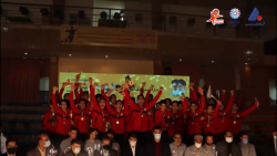 مراسم اختتامیه مسابقات هندبال استان یزد