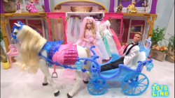 عروسک پرنسس باربی  لباس باربی