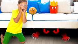 سنیا در مقابل هیولای زیر تخت ا...