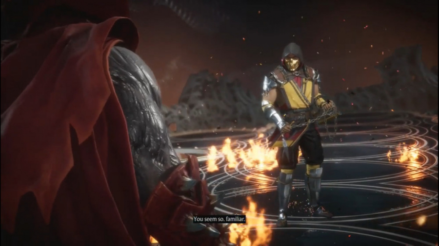 MORTAL KOMBAT 11 SPAWN vs SCORPION