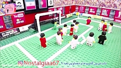 لگو فوتبال پرتغال و ایران