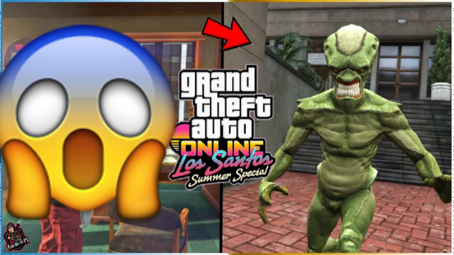 آدم فضایی عجیب!!! در GTA V | ج...