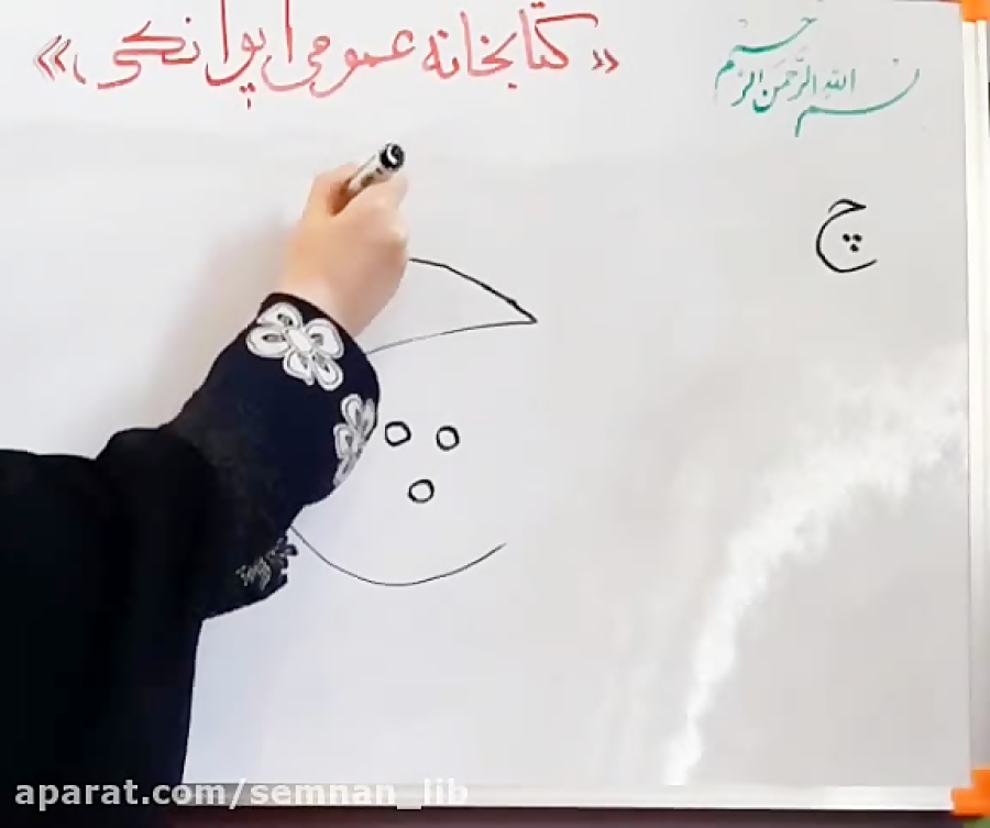 آموزش نقاشی خردسالان، نقاشی با حرف چ