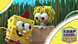 باب اسفنجی و حلزون تازه وارد...