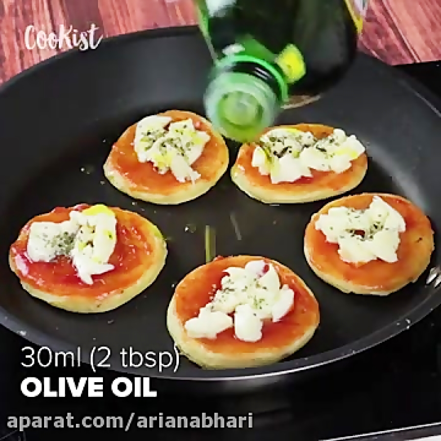 طرز تهیه پیتزا یک نفره