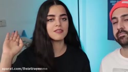 ختن و سینا چالش لب خوانی ختن ه...