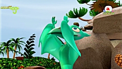 کارتون  قطار دایناسورها  داینا...