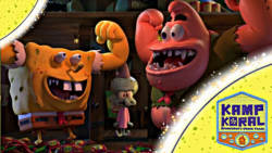 باب اسفنجی و حمله شبانه به خور...