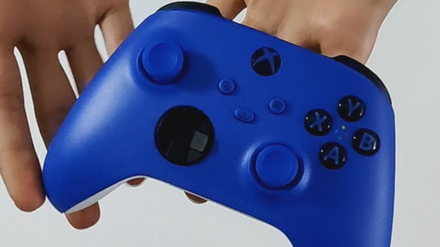جعبه گشایی دسته جدید اکس باکس Xbox Controller Shock Blue