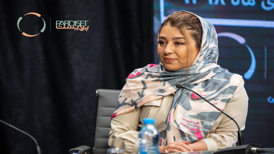 صحبتهای خانم نسیم خدری در رویداد دو سالگی پردیست