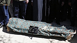 گزارش تصویری از مراسم خاکسپاری آزاده نامداری