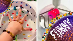 بازی با اسلایم های کیوت - مخلو...