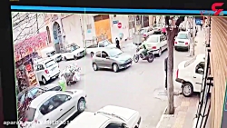 فیلم کتک خوردن زورگیر از دختر...