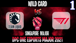 Liquid vs T1 Game 1 | Bo2 | Wild Card ONE Esports Singapore Major 2021