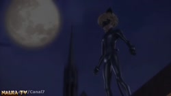 نبرد ساختگی لیدی باگ و کت نوار...