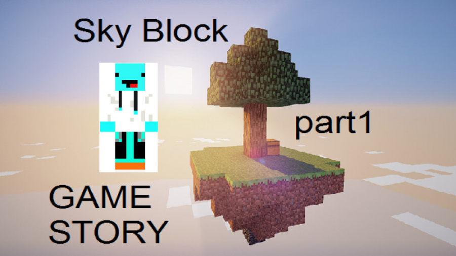 ماین کرافت اسکای بلاک پارت 1_  Minecraft Sky Block Part 1