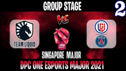 Liquid vs PSG.LGD Game 2 | Bo2 | Group Stage Singapore Major DPC 2021
