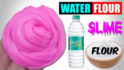 بازم ساخت اسلایم با آرد و کف ر...