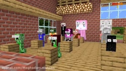 انیمیشن ماینکرافت مدرسه هیولا&...