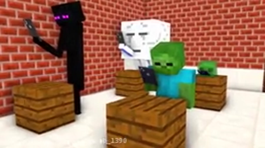 مدرسه هیولا ها ماینکرافت چالش...