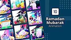 پیش نمایش ویدئویی پروژه افترافکت استوری و انیمیشن آماده ماه رمضان 01