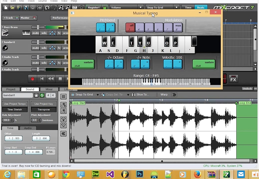 ارگ نوازی با کامپیوتر (طناز)