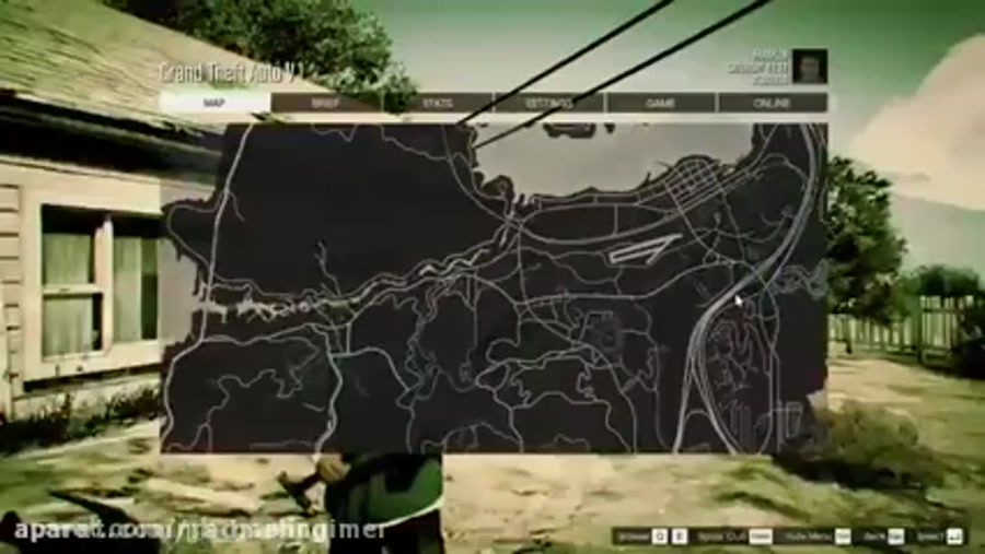 مکان قبر و کلید خانه ی سی جی در GTAV مد