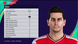 روش ساخت فیس محمد نادری در pes...