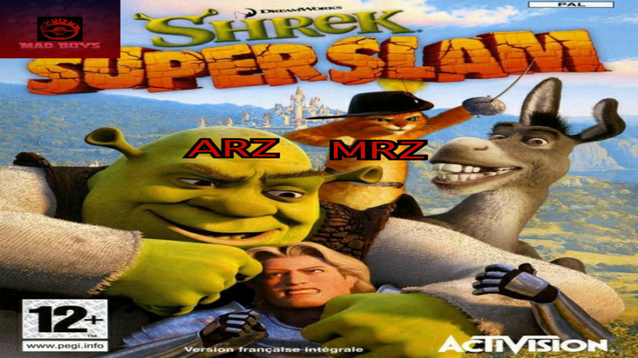 گیم پلی زیبا از بازی Shrek super slam