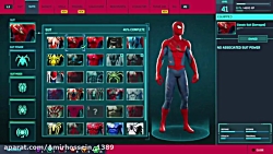 تمام لباس های مرد عنکبوتی در بازی Marvels spiderman
