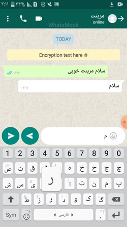 چت مرینت و ادرین و نینو