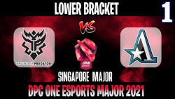 Thunder vs Aster Game 1 | Bo3 | Lower Bracket Singapore Major DPC 2021