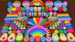 12 دقیقه اسلایم میکاپ رنگین کم...