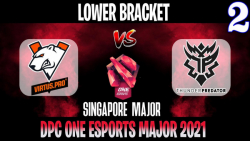 VP vs Thunder Game 2 | Bo3 | Lower Bracket ONE Esports Singapore Major DPC 2021