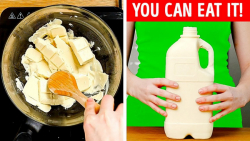 چگونه پنیر ، کره بادام زمینی ،...