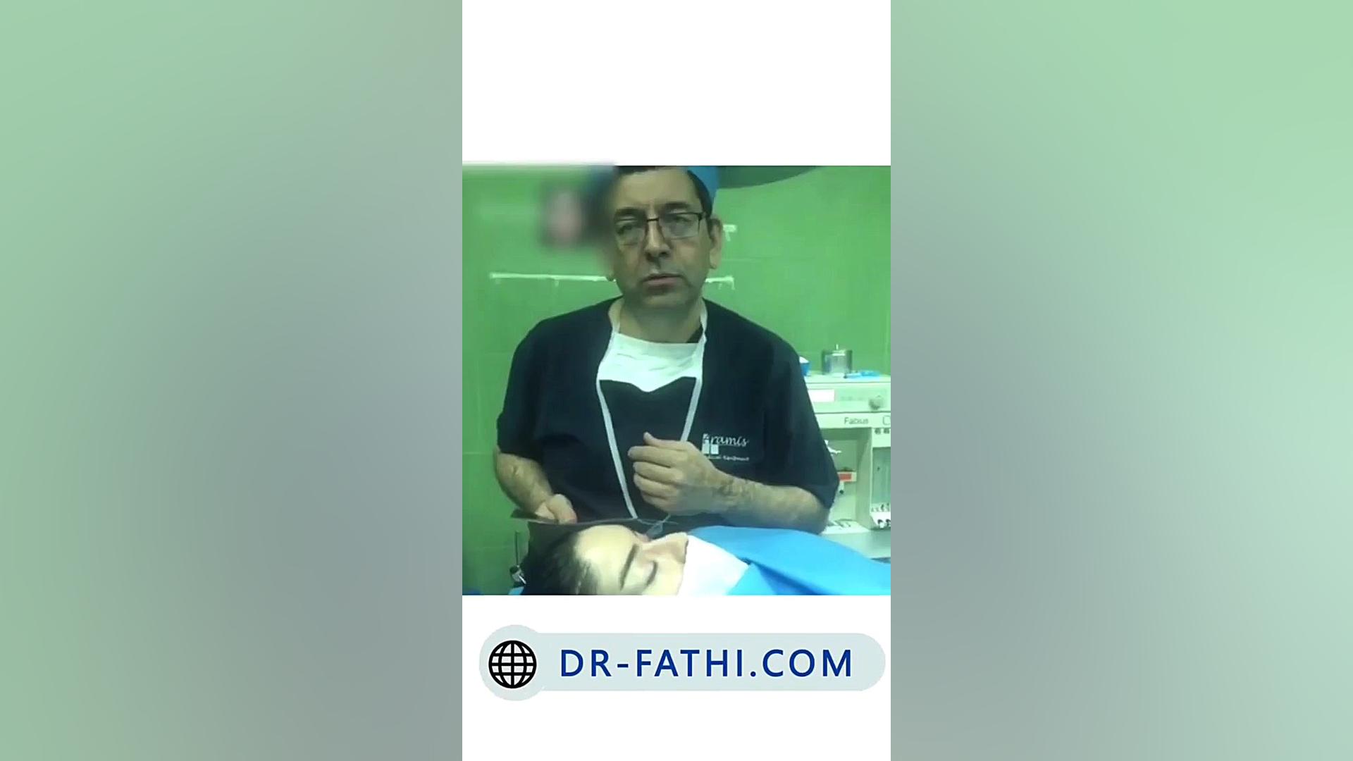 فیلم لیفت شقیقه دکتر حمید رضا فتحی فوق تخصص جراحی پلاستیک