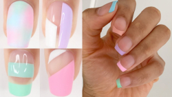 10 ایده طراحی ناخن:: آموزش ژل...