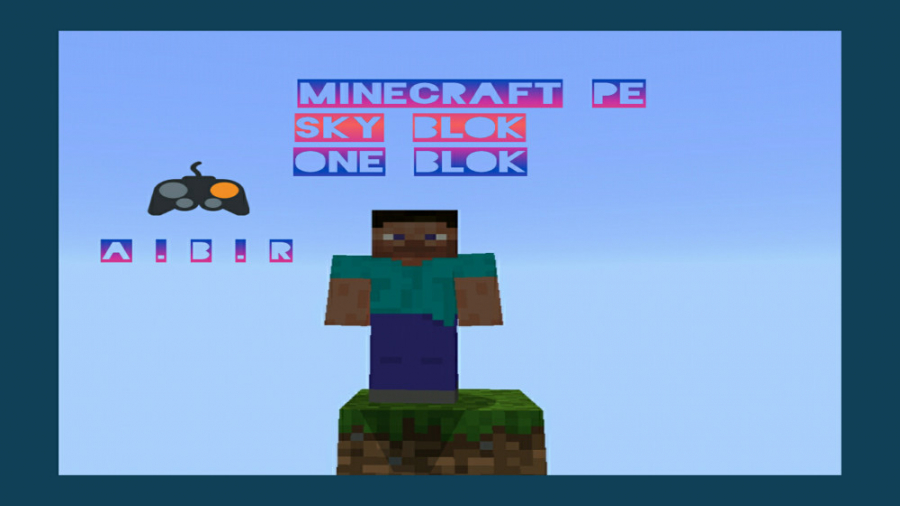 ماینکرافت اسکای بلاک ؛ اما روی یک بلاک!! | !!minecraft sky Blok one Blok