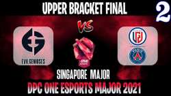 EG vs PSG.LDG Game 2 | Bo3 | Upper Bracket Final Singapore Major DPC 2021
