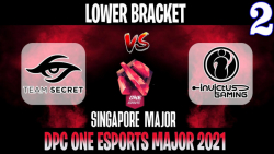 Secret vs IG Game 2 | Bo3 | Lower Bracket ONE Esports Singapore Major DPC 2021