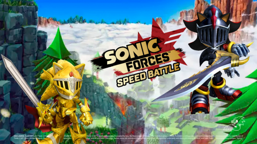 Sonic forces speed battle excalibur sonic and sir lancelot