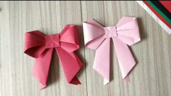 چگونه یک روبان پاپیونی درست کن...