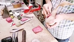 آموزش مجسمه سازی با چوب