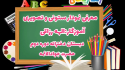 معرفی نمودار ستونی و تصویری/آم...