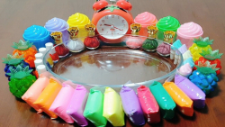 میکس اسلایمهای شفاف رنگی**خمیر...