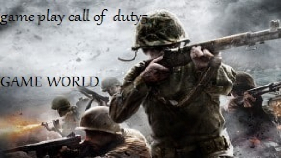 گیم پلی بازی کالاف دیوتی جنگ جهانی-  Call Of Duty5World At War برای PC
