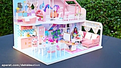 کاردستی هنری ساخت خانه مینیاتو...