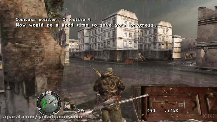 گیم پلی بازی Sniper Elite برای PS2