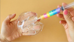 بهتریها اسلایم شفاف *_*میکاپ ا...