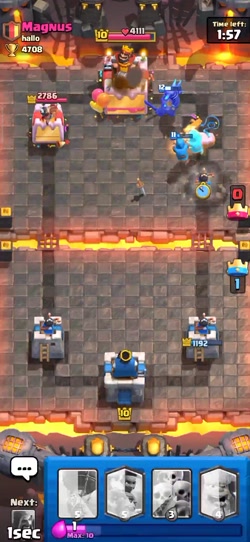 یه برد راحت در کلش رویال